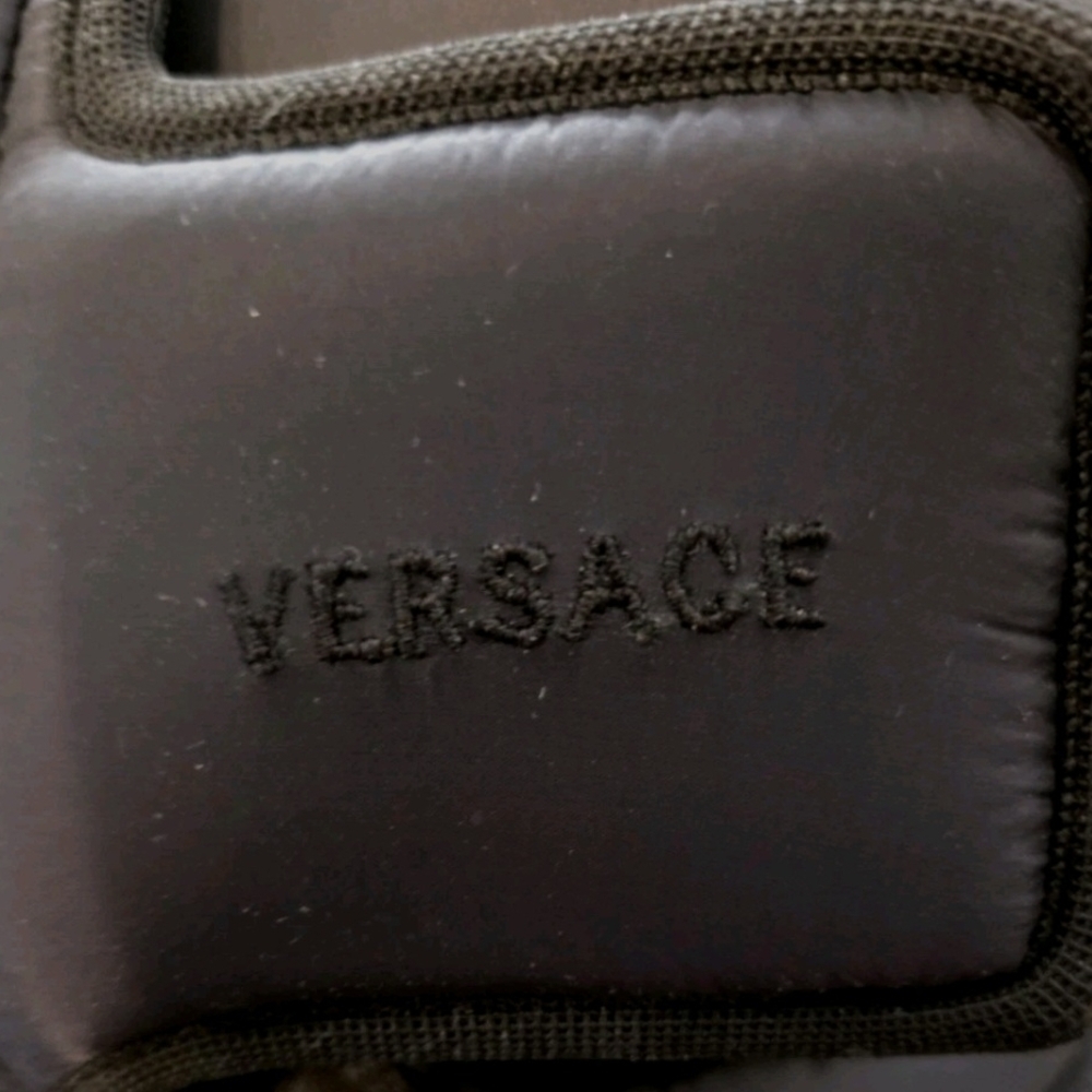 Versace Chain Reaction High-Top  Sneaker Boots EU Size 42 US Mens Size 9 ( EUC) - Picture 6 of 9